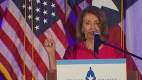 House speak Nancy Pelosi visits Austin attend JBR Dinner