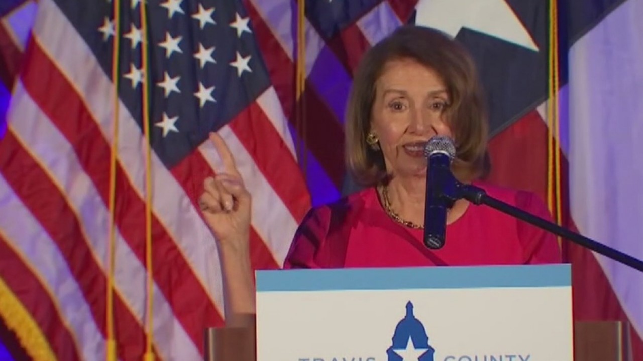 House speak Nancy Pelosi visits Austin attend JBR Dinner