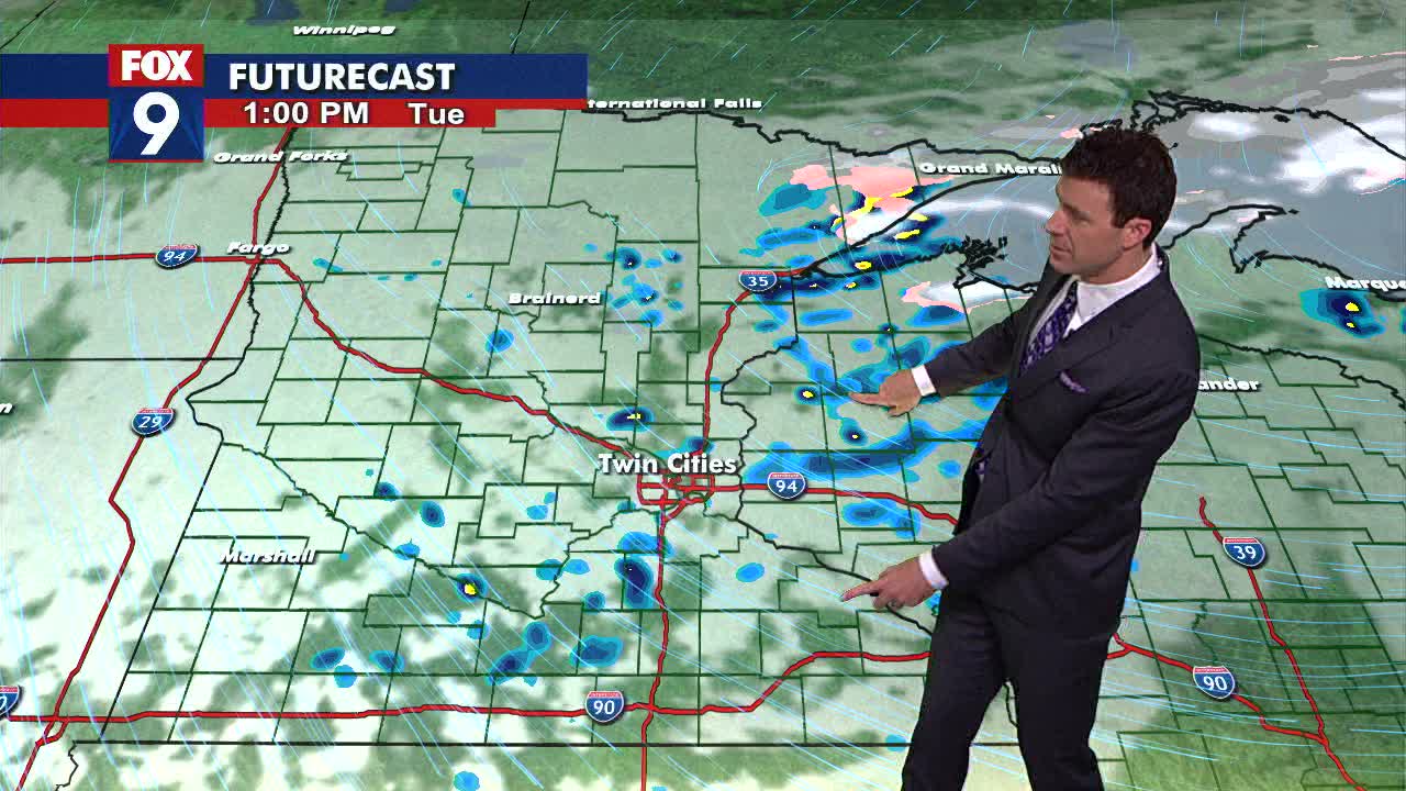 MN weather: Cooler and breezy Tuesday | FOX 9 Minneapolis-St. Paul