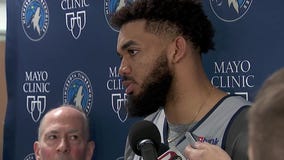 KAT talks Kareem Abdul-Jabbar award, Nuggets Game 3