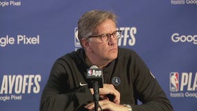 Chris Finch reacts after Game 5 loss to Nuggets (RAW)