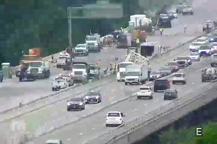 Semi loses load, closes I-494 at MN River Bridge [RAW]