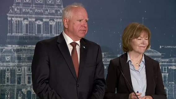 Gov. Walz, Sen. Smith on Trump's visit to MN [RAW]
