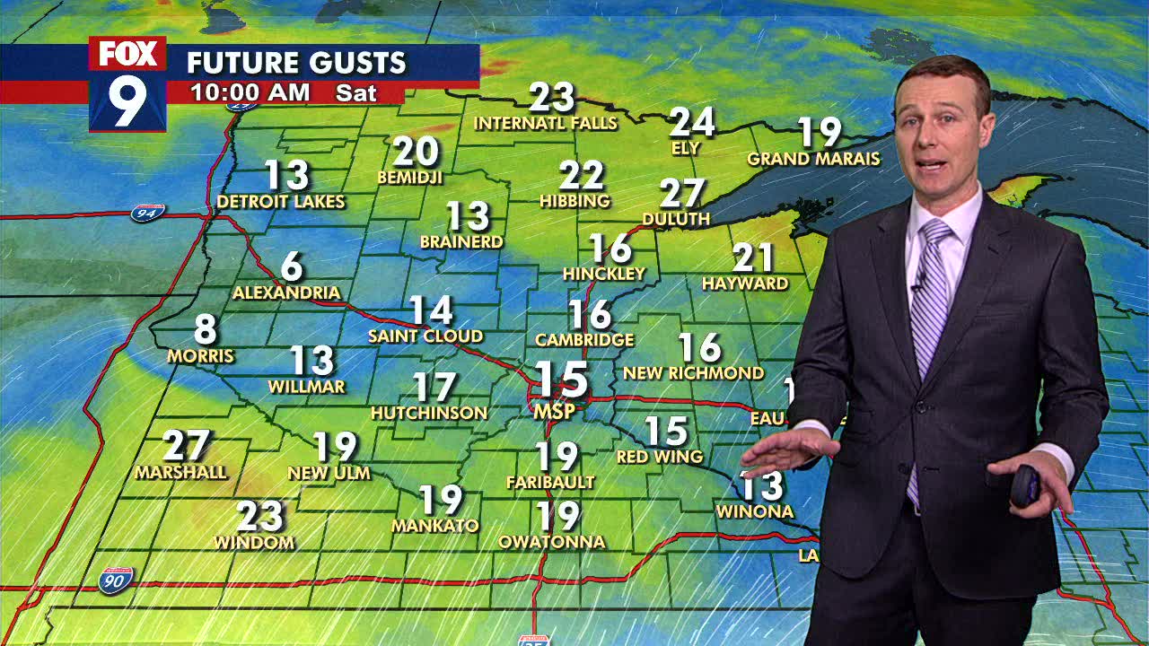 MN weather: Scattered showers later on Saturday