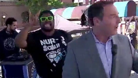 NUR-D performing at Wolves Back Block Party