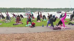 Free yoga offered all summer long at Lake Harriet