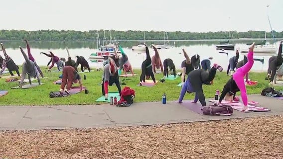 Free yoga offered all summer long at Lake Harriet