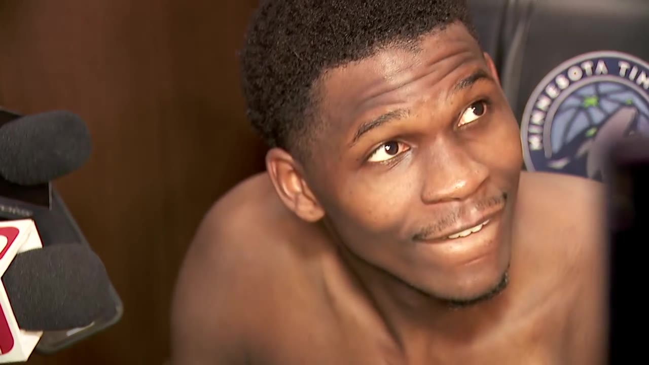 Anthony Edwards after Game 2 loss: 'Nobody is panicking'