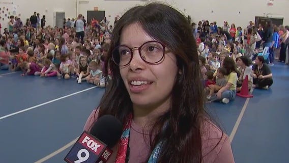 Lina Perez in Edina wins FOX 9 Top Teacher Award