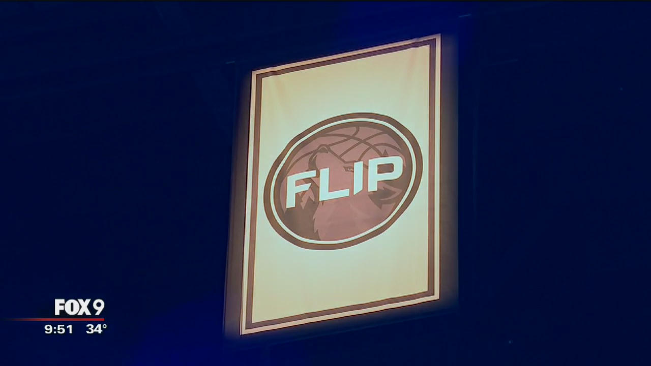 Banner added to Target Center for Flip Saunders