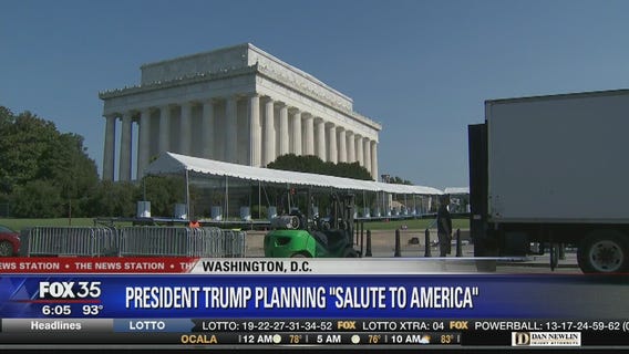 President Trump planning Salute to America
