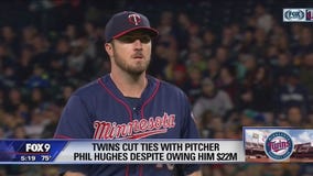 Twins cut ties with pitcher Hughes
