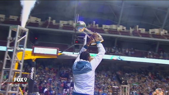 Lynx celebrate championship victory at Williams Arena