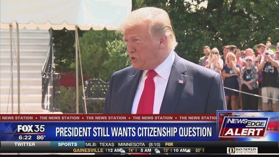 Trump continues to push for census citizenship question