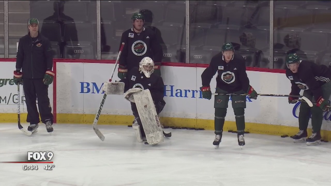 Wild anxious to get back on ice, secure playoff spot