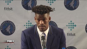 Timberwolves introduce Jimmy Butler at MOA