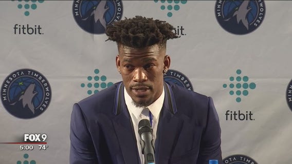 Timberwolves introduce Jimmy Butler at MOA