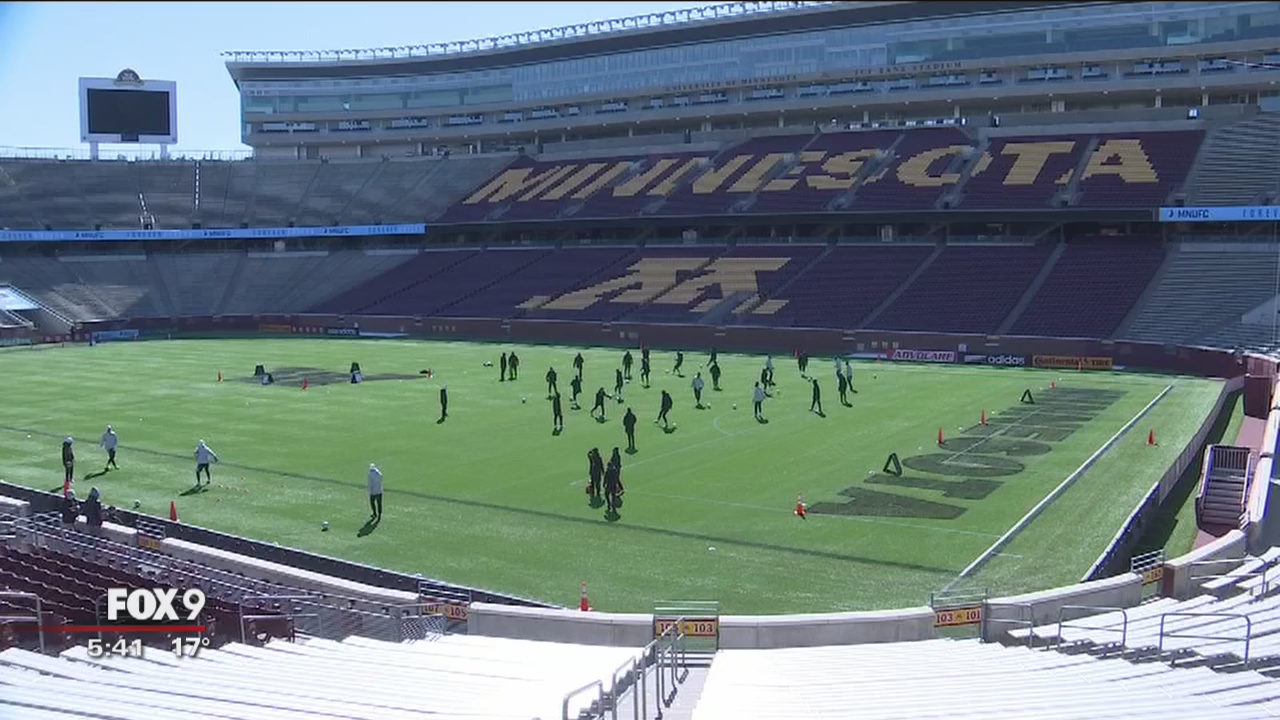 Minnesota United prepares for home debut in the cold