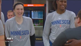 Lindsay Whalen reports for double duty as coach and player