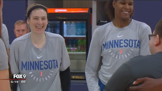 Lindsay Whalen reports for double duty as coach and player