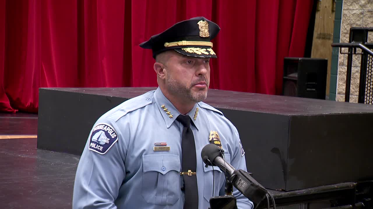 MPD Chief O'Hara on Jamal Mitchell's memorial service [RAW]