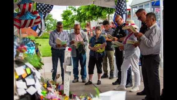 Slideshow shown at MPD Officer Mitchell's memorial service
