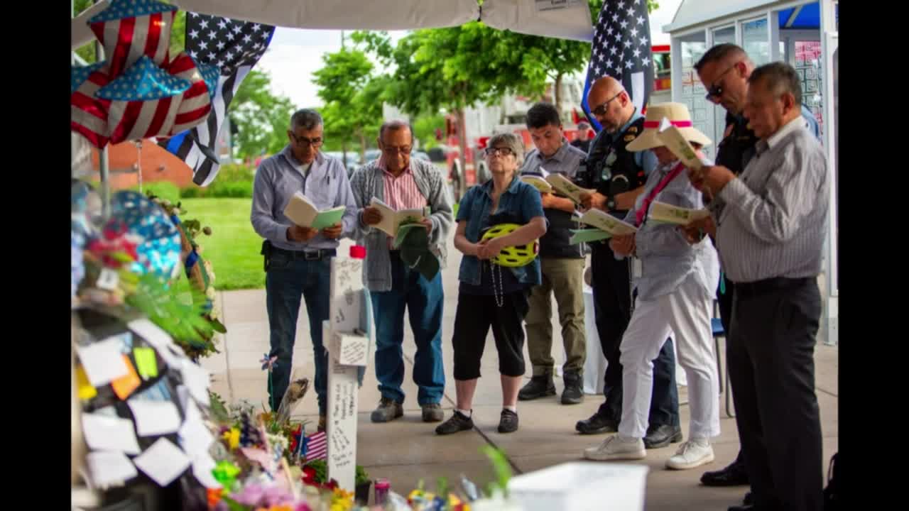 Slideshow shown at MPD Officer Mitchell's memorial service