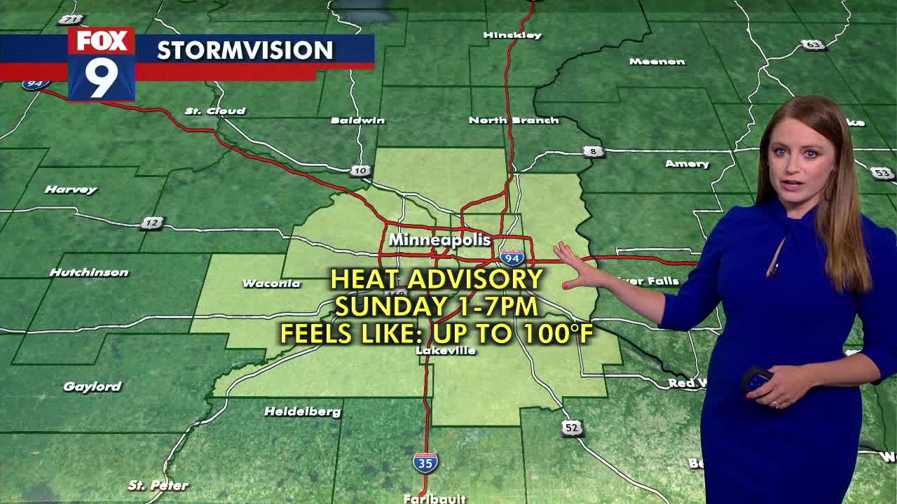 MN weather: Heat advisory for Father's Day | FOX 9 Minneapolis-St. Paul
