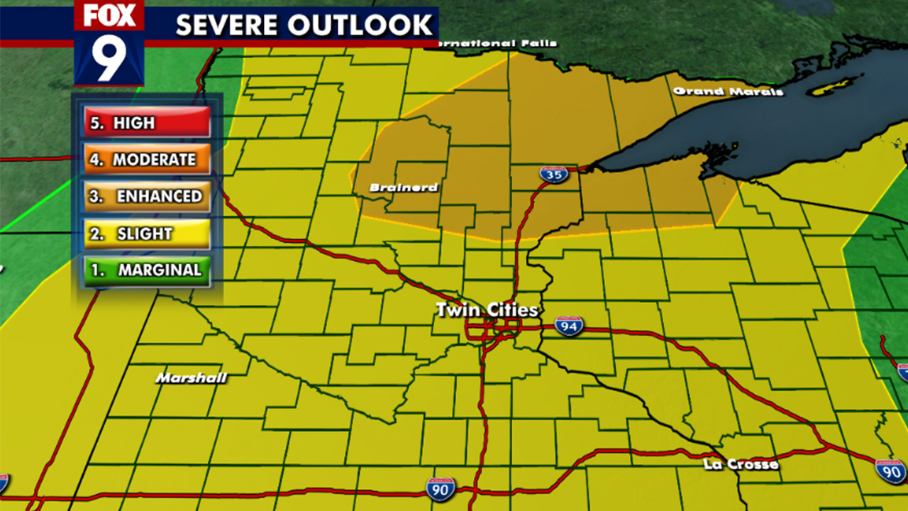 MN weather: Storms possible Wednesday
