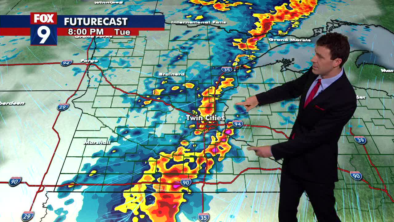 MN weather: Warm, humid with late day storms Tuesday