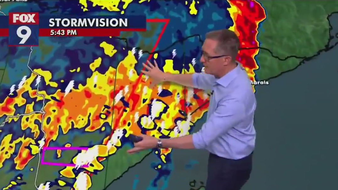 Tornado spotted in MN, 40 counties under watch
