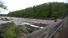 St. Louis River levels rising near Duluth, MN