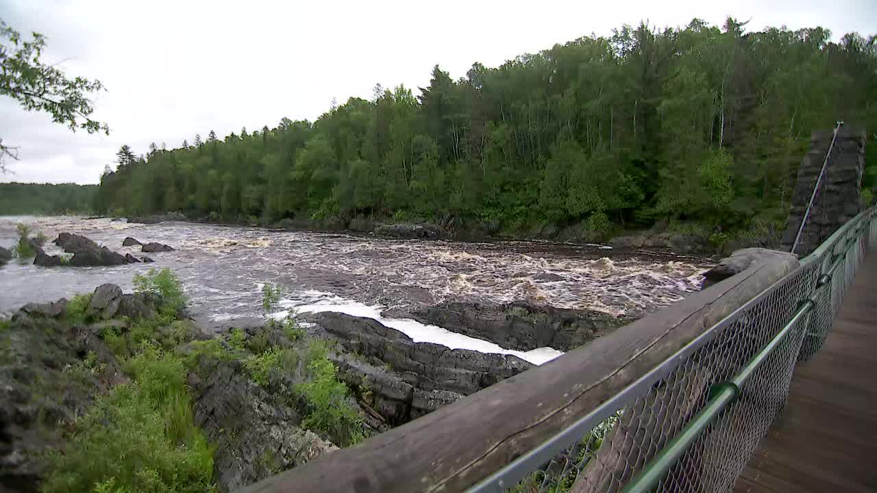 St. Louis River levels rising near Duluth, MN