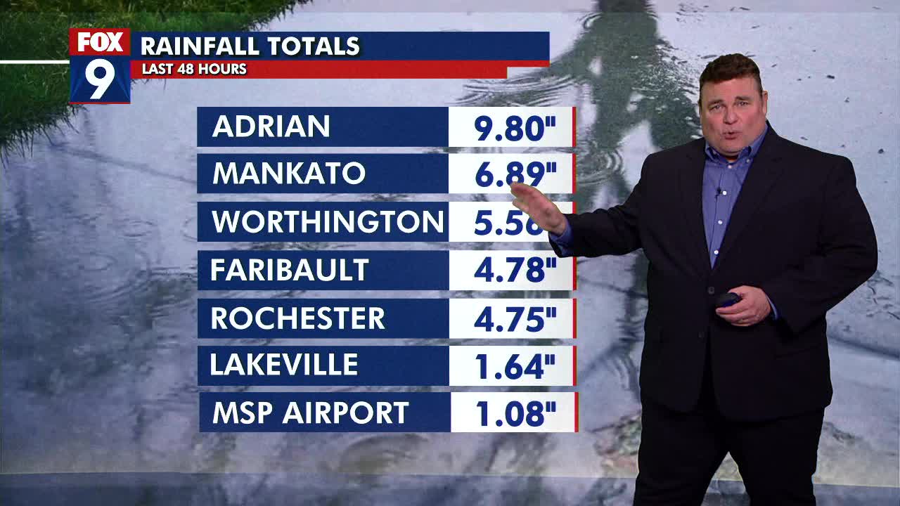Another wet Saturday with sunshine ahead