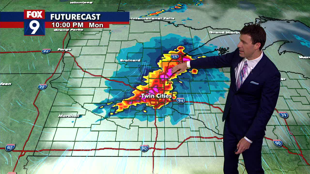 MN weather: Late day strong storms possible Monday