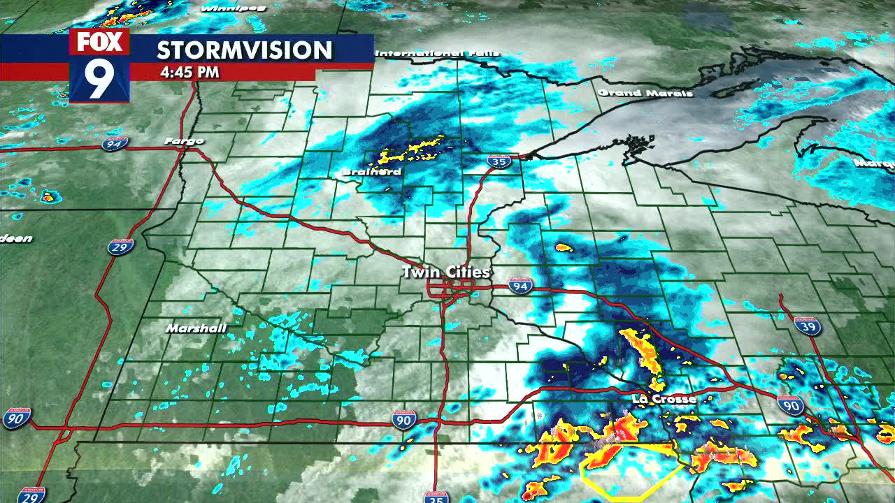 Heavy rain heads east, sunshine ahead Sunday