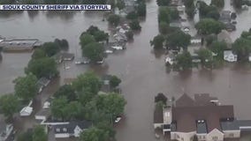 Catastrophic flooding in Iowa