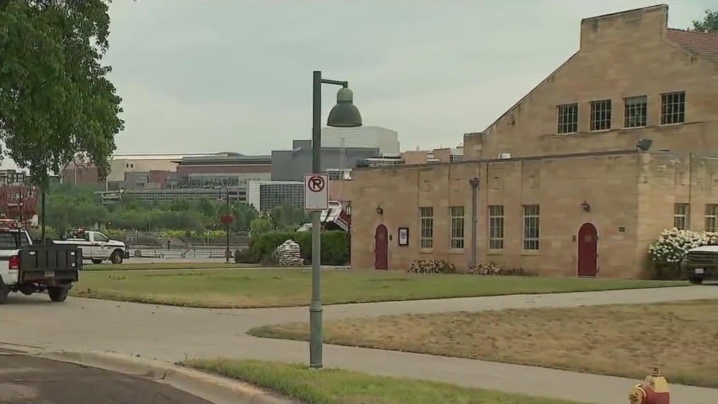 Harriet Island drying out after flooding