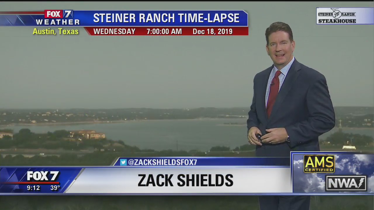 Morning weather forecast for December 18