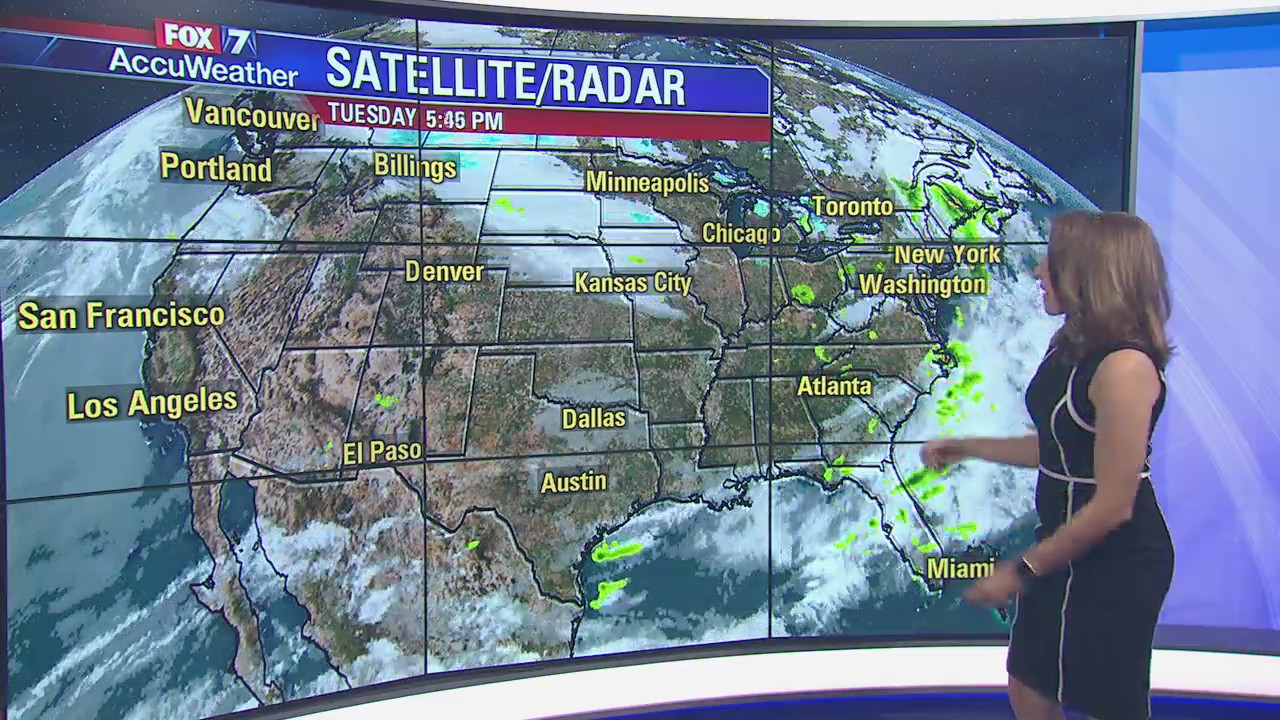 Evening weather forecast for November 5, 2019