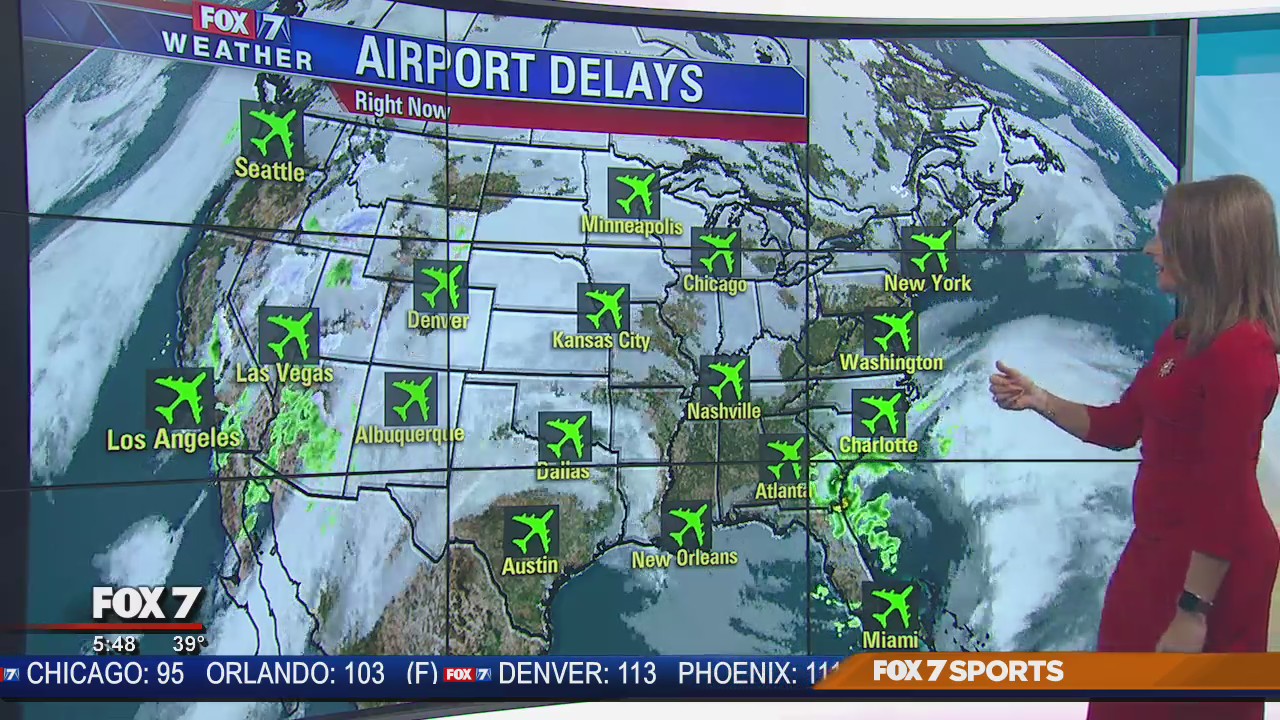 Morning weather forecast for December 24