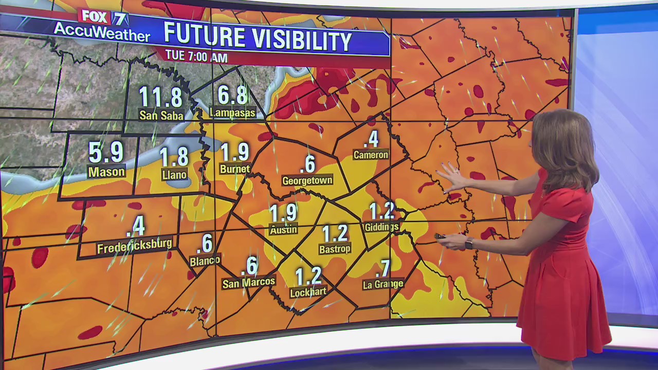 Evening weather forecast for November 4, 2019