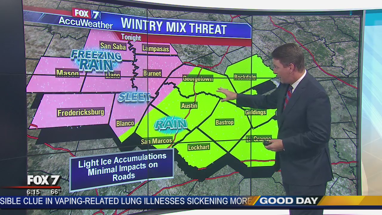 Morning weather forecast for November 11