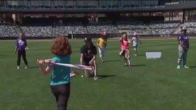 Twins host 4th annual girls baseball camp