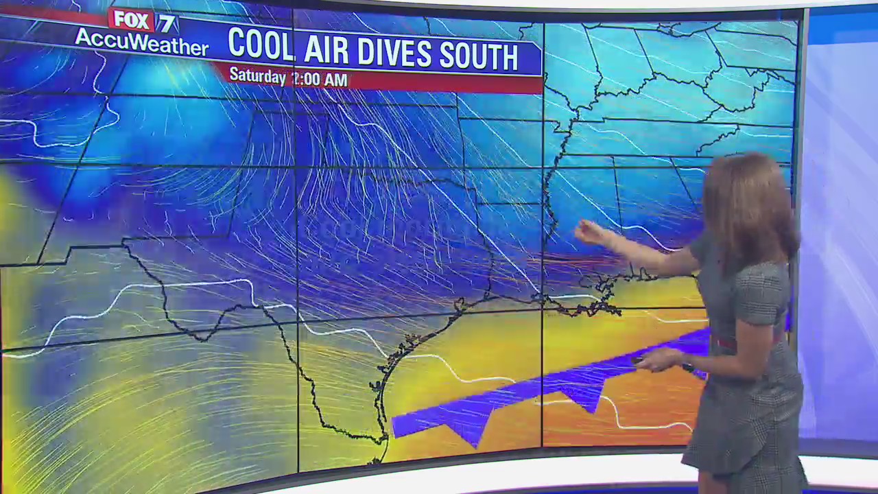 Evening weather forecast for November 7, 2019