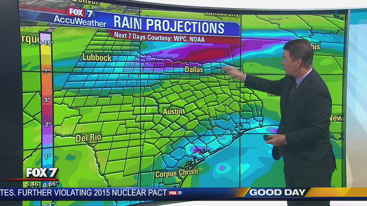 Morning weather forecast for November 5