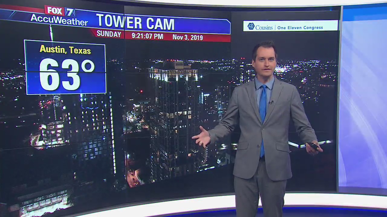 Evening weather forecast for November 3, 2019