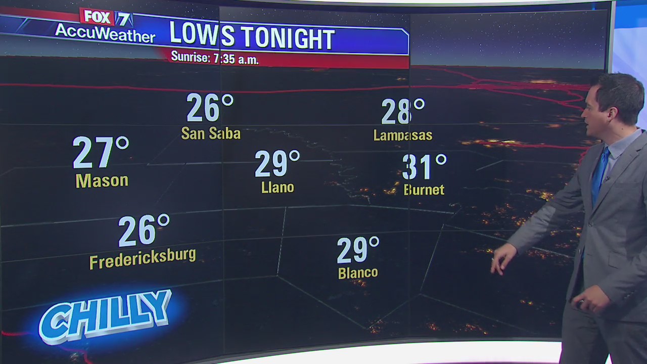 Evening weather forecast for October 31, 2019