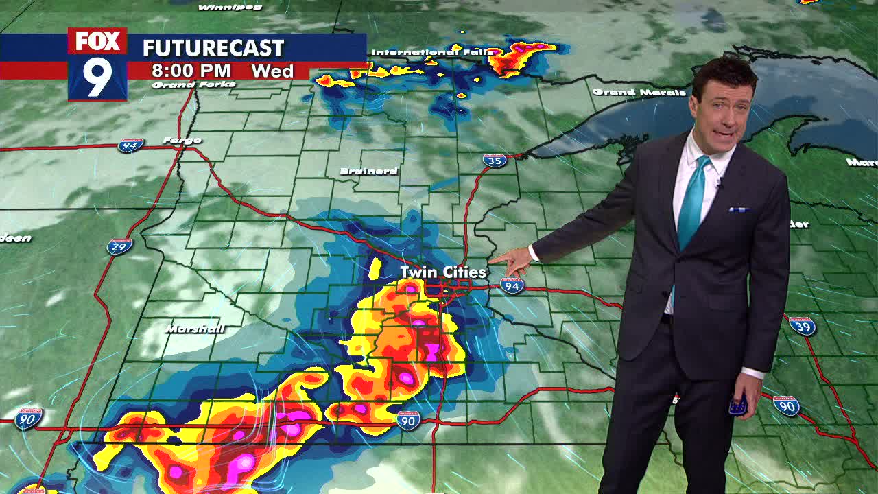 MN weather: Tropical heat on Wednesday | FOX 9 Minneapolis-St. Paul