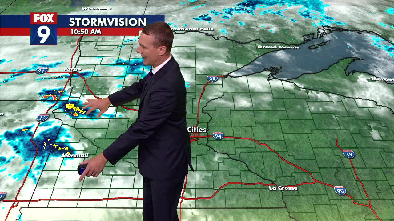 MN weather: Showers Wednesday; cooler to end week